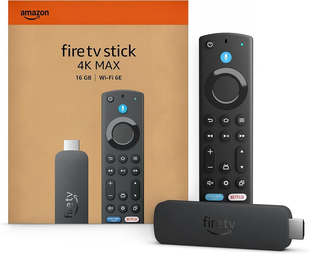 Fire TV Stick 4K Max + Alexa Voice Remote Pro
