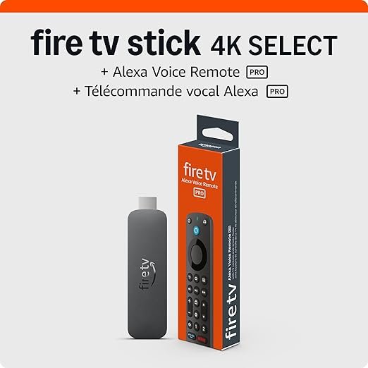 Amazon Fire TV Stick 4K Select bundle with Alexa Voice Remote Pro